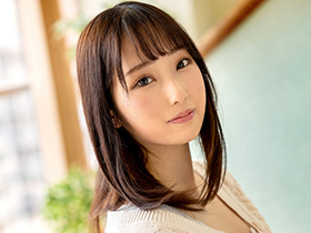 中イキ志願AVデビュー!「真白みのり」料理大好きエプロンからはみ出ちゃうEカップ巨乳＆デカ尻を武器にSEX中イキ挑戦! サンプル動画サムネイル